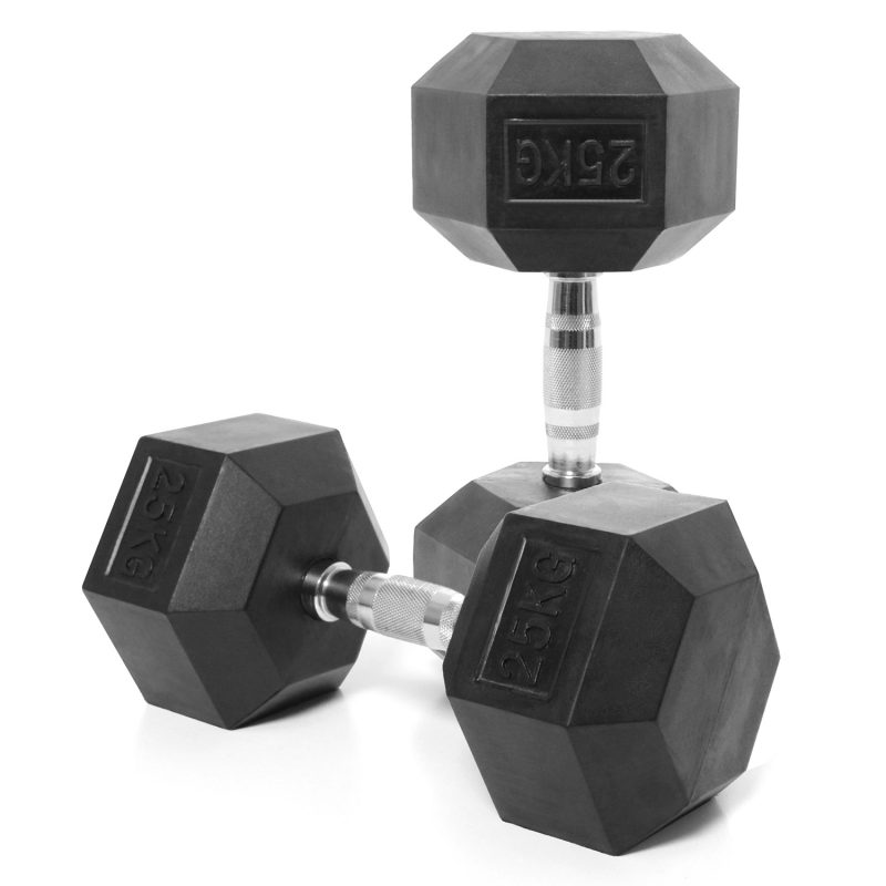 25kg Hexagon Dumbbell