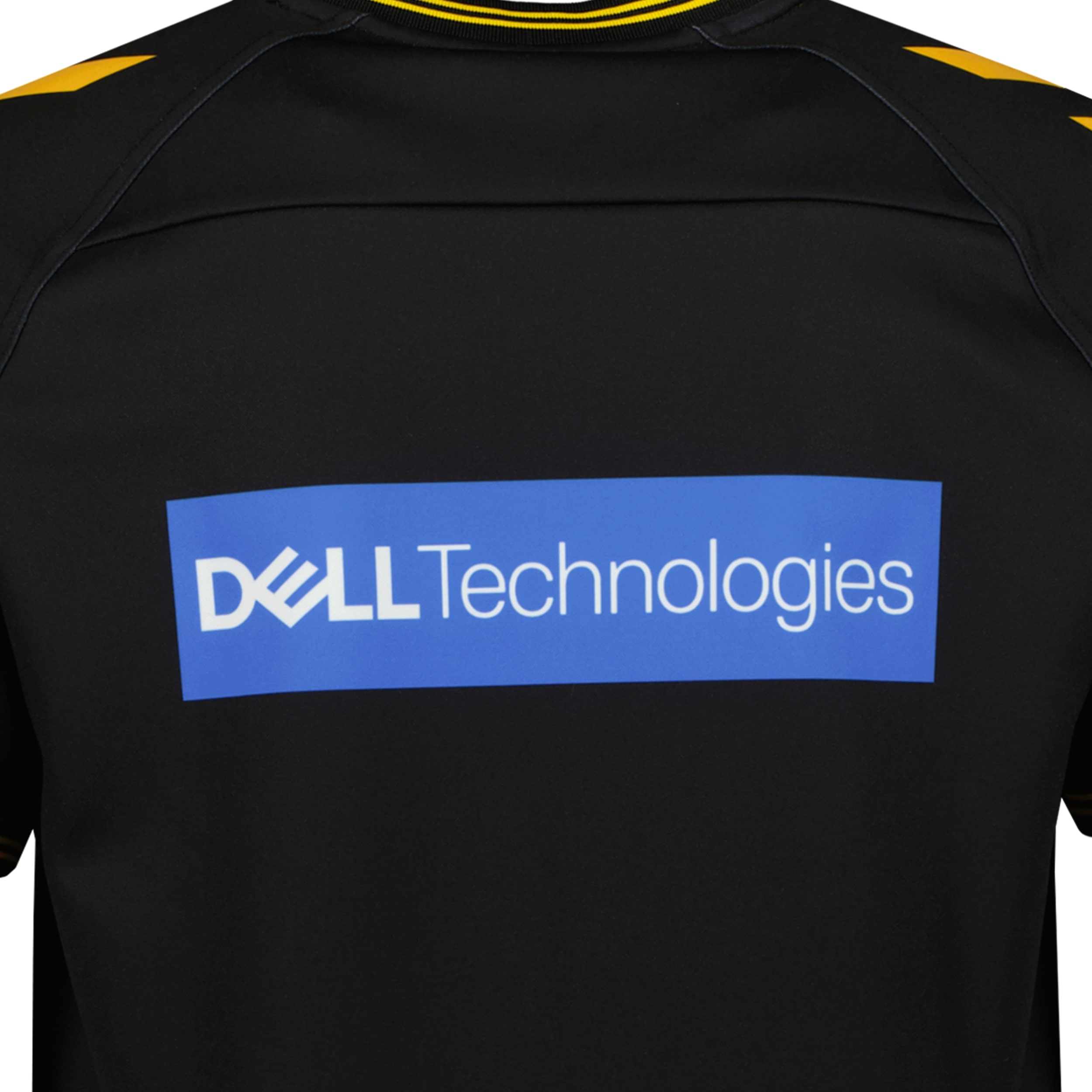 Wasps Rugby Replica Match Shirt black back Wasps Rugby Replica Match Shirt black back