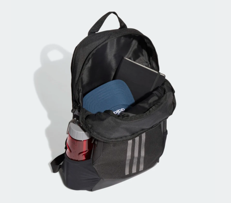 Adidas Backpack Tiro Primegreen Backpack black Side Open