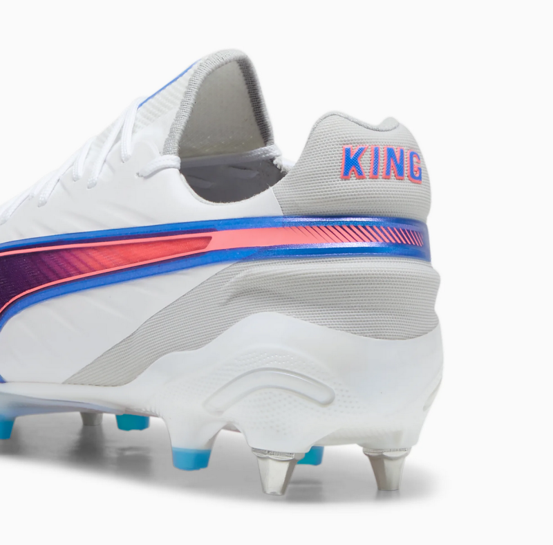 Puma KING ULTIMATE MxSG Football Boots – White back