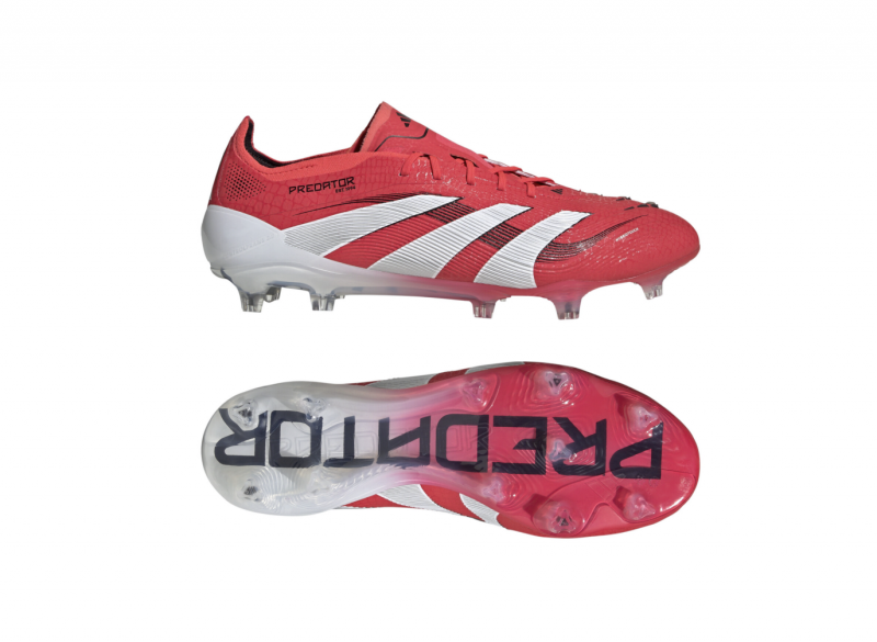 adidas Predator Elite Football Boots - Firm Ground Lucid Red 3