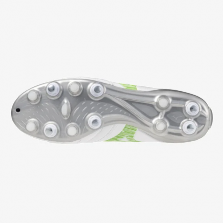 Mizuno Morelia Neo IV Pro Mix Stud – White/Green 2