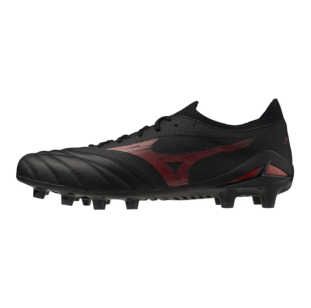 Stock Mizuno Morelia Neo Elite FG football boots in Red/Black Stock Mizuno Morelia Neo Elite FG football boots in Red/Black